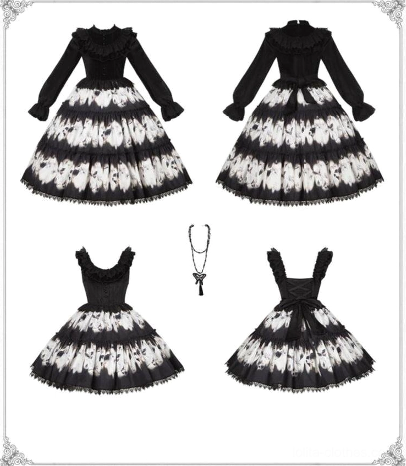 Lolita fashion sizing guide how to measure bust waist length shoulder width accurate fit recommendation tips