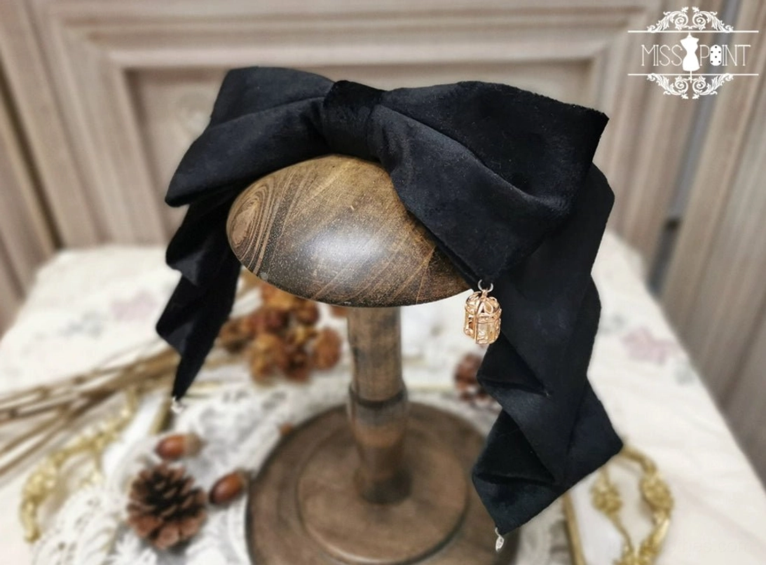 Lolita hair accessory KC clip crown brown japanese style country coordinate element