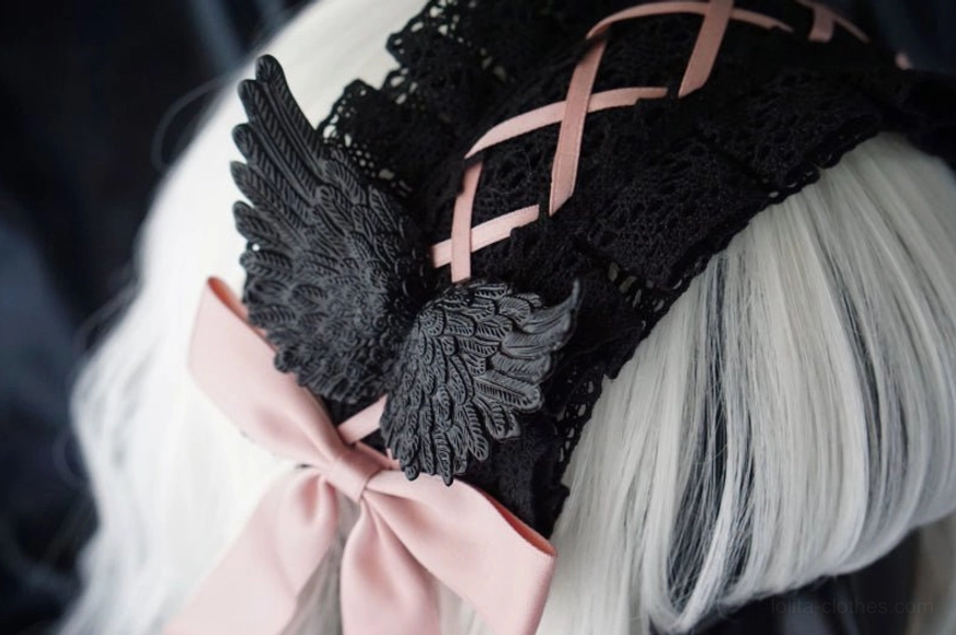 Lolita headband occasion guide showing wear for tea parties conventions cosplay events halloween and alternative fashion gatherings