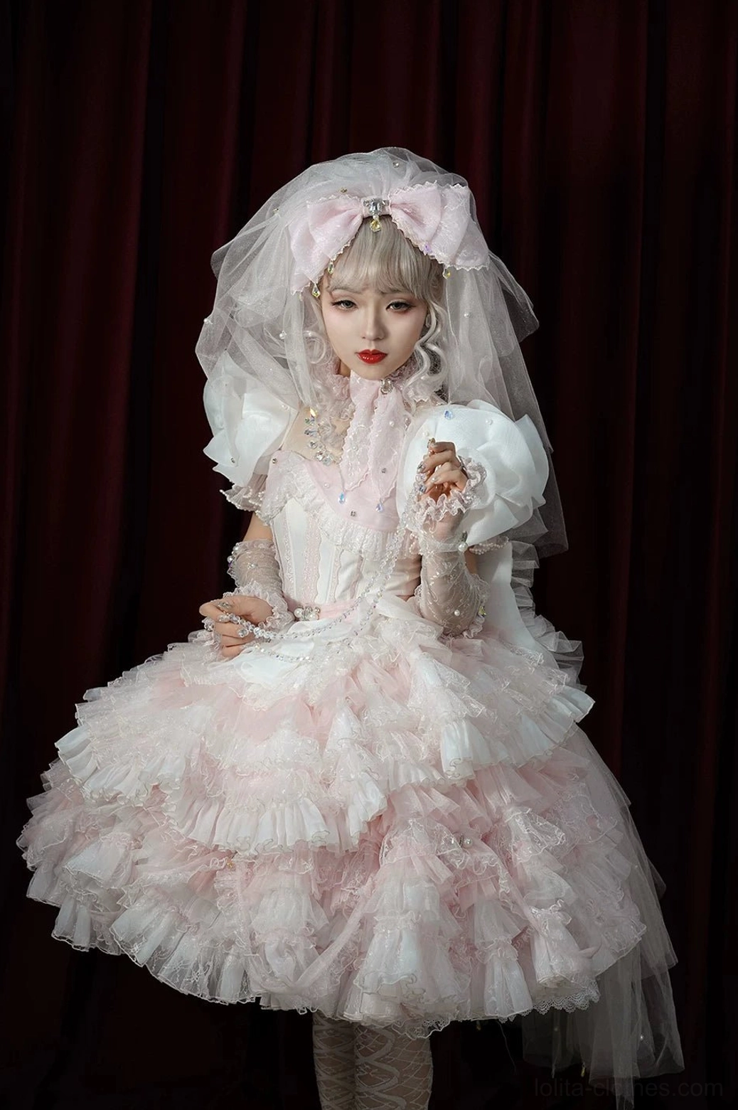 Lolita headdress veil maintenance care styling tips wearing suggestions product guides documentation