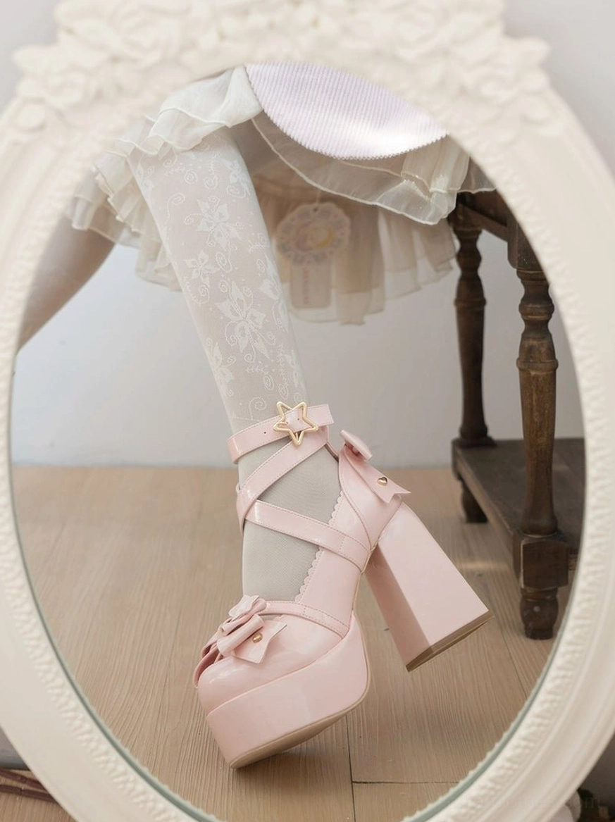 Star Prayer lolita heels shipping processing 7-10 business days worldwide lolita community