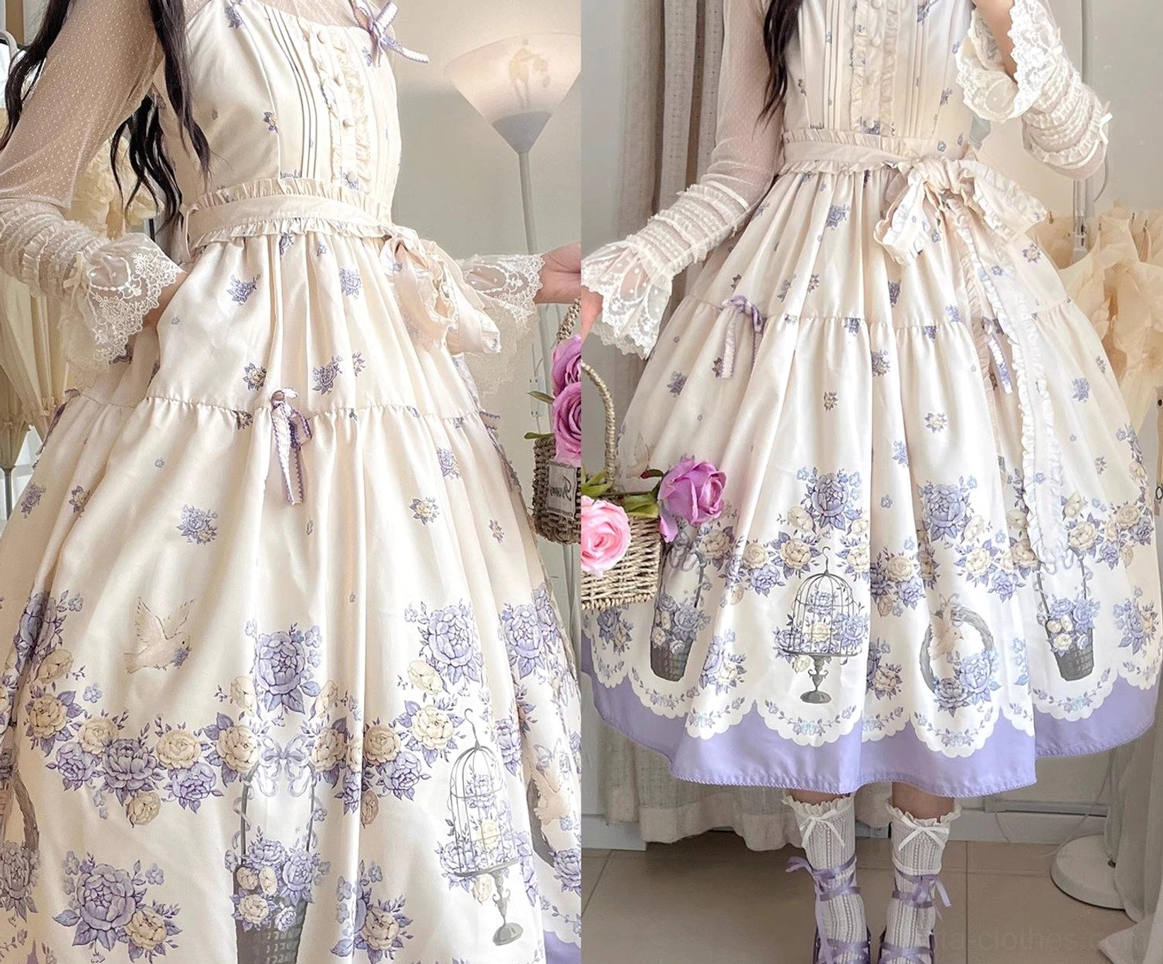 Classic lolita jsk dress accessory coordination guide suggested pairing recommendations styling tips
