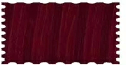 Lolita dress fabric swatch burgundy wine red vertical stripe chiffon material scalloped edge trim textile detail
