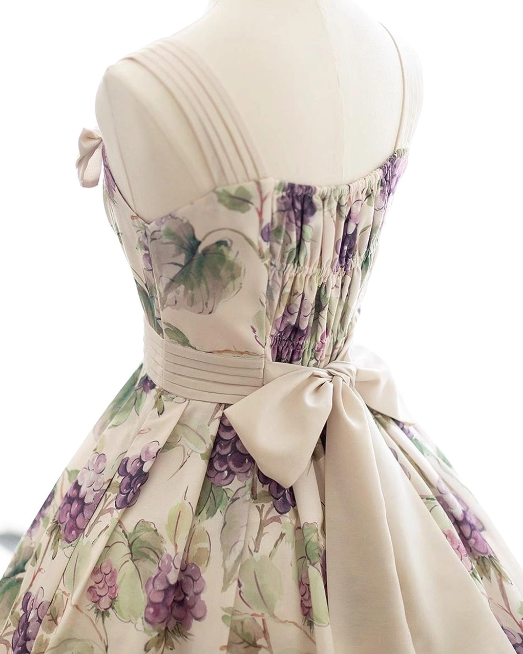 Fashion photography inspiration showing creative ways to photograph and style enchanted garden lolita JSK dress for content creation