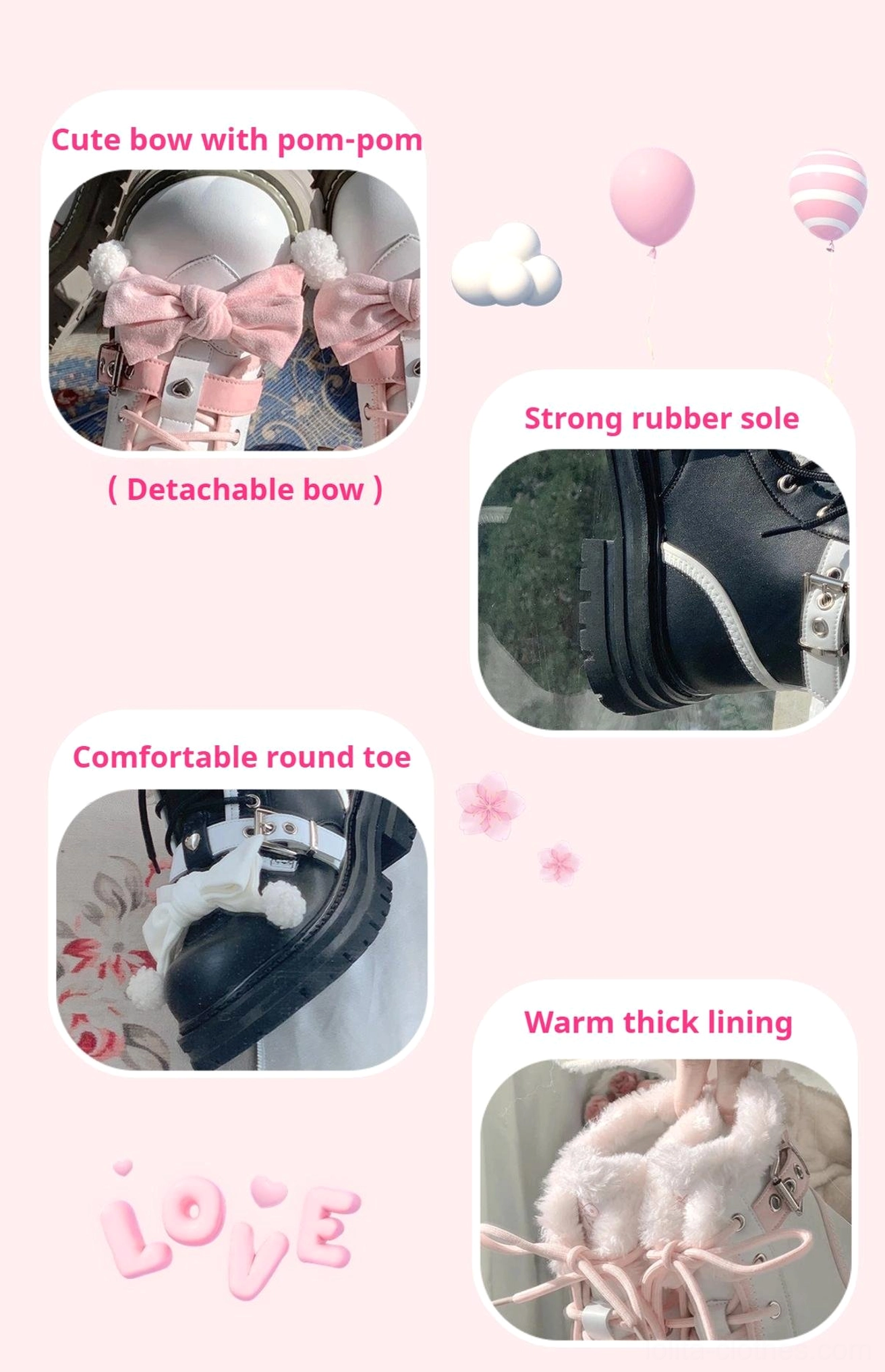 Lolita martin boots sweet lolita aesthetic whimsical charm winter wardrobe romantic storybook aesthetic