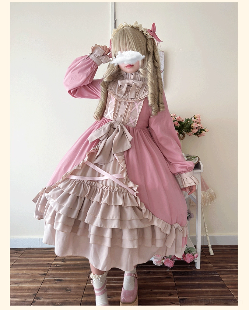 Lolita OP dress seasonal styling versatility halloween costume elegant everyday wear option