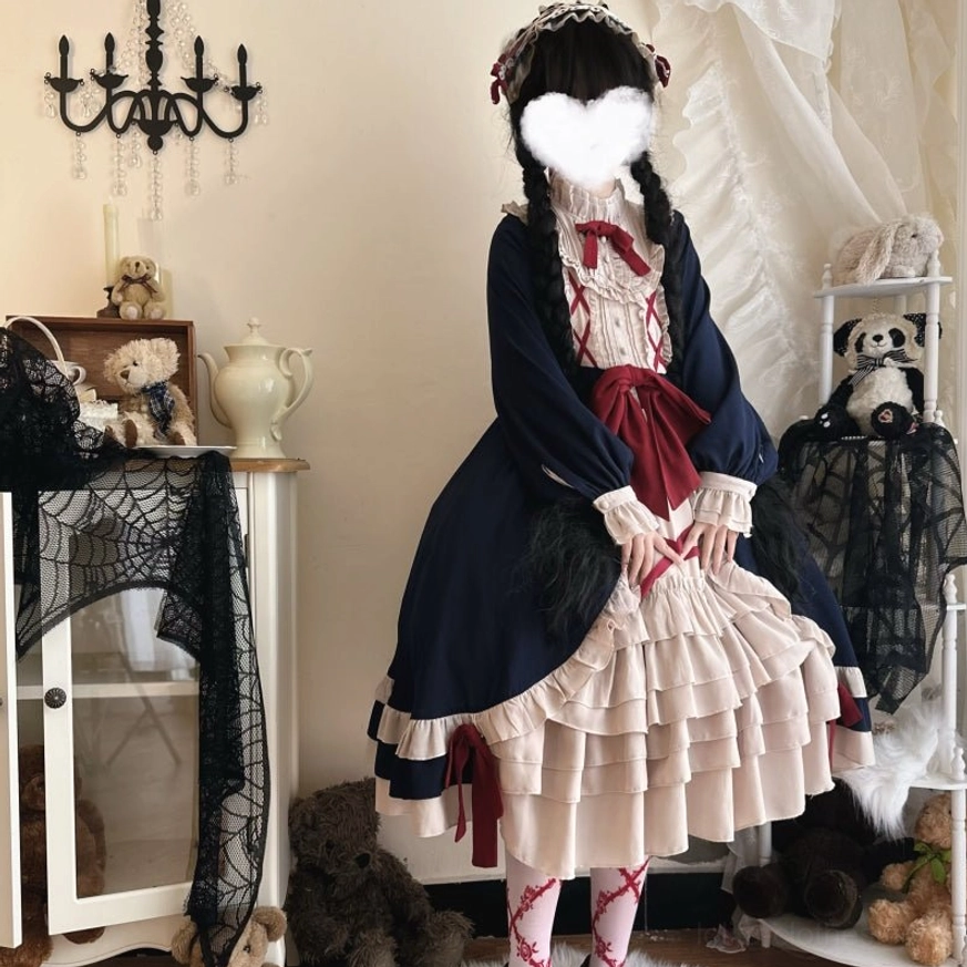 Lolita op dress coordination styling suggestions footwear accessories Mary Jane shoes legwear options