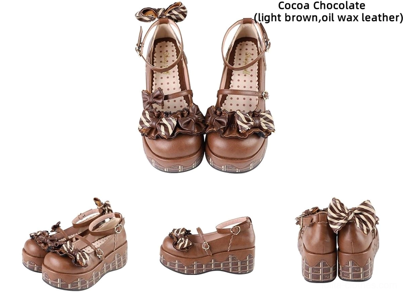 Lolita platform shoes care and maintenance guide showing cleaning storage and preservation tips for long-lasting wear