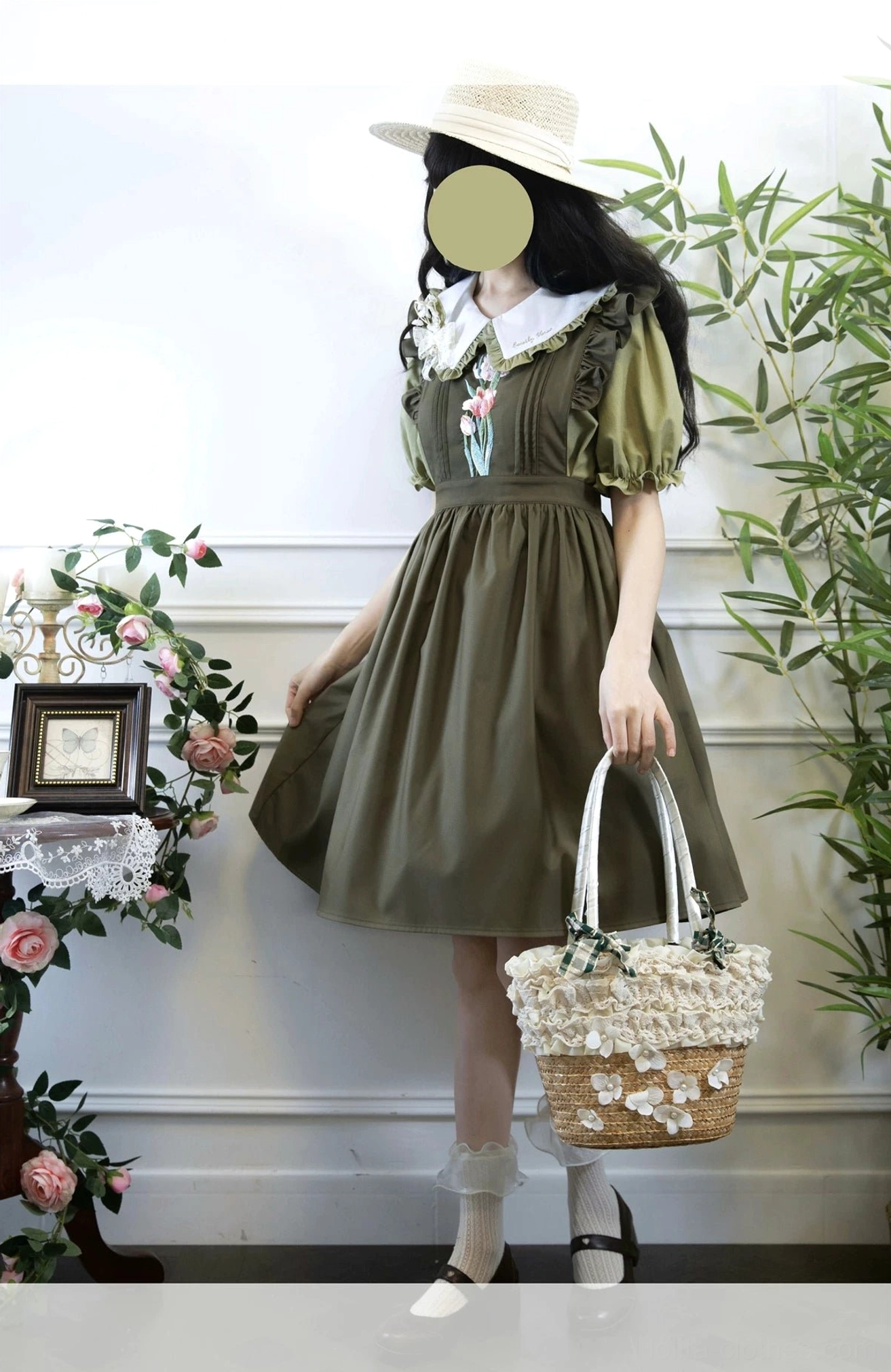 Classic lolita salopette dress care washing maintenance instructions tips