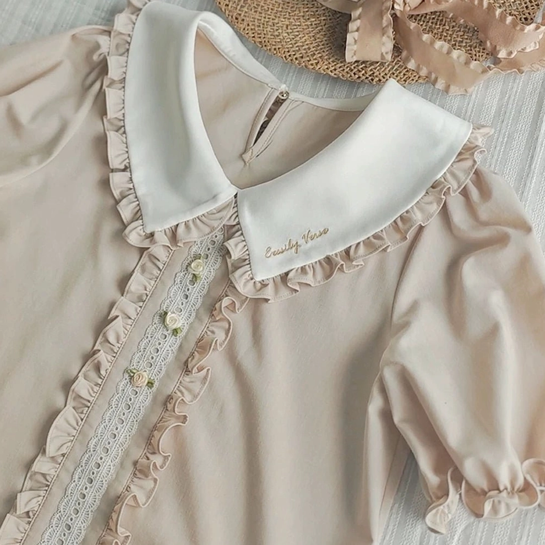 Classic lolita salopette dress petticoat recommendation silhouette proportion