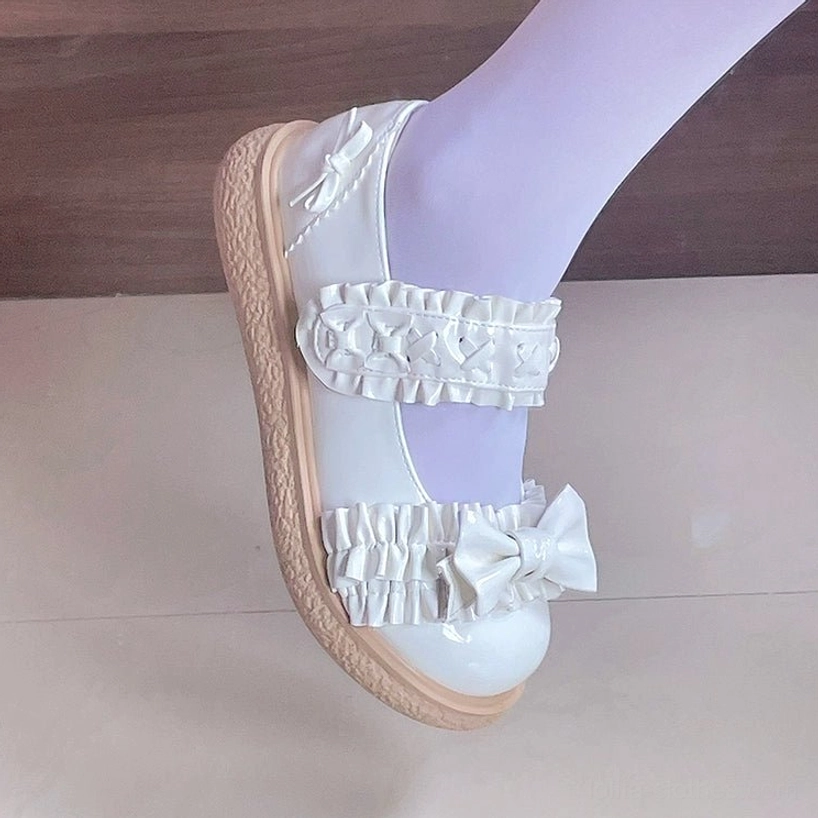 Lolita shoes photoshoot documentation displaying transformation symbolism, magical girl aesthetics and cultural significance of Japanese Lolita fashion movement