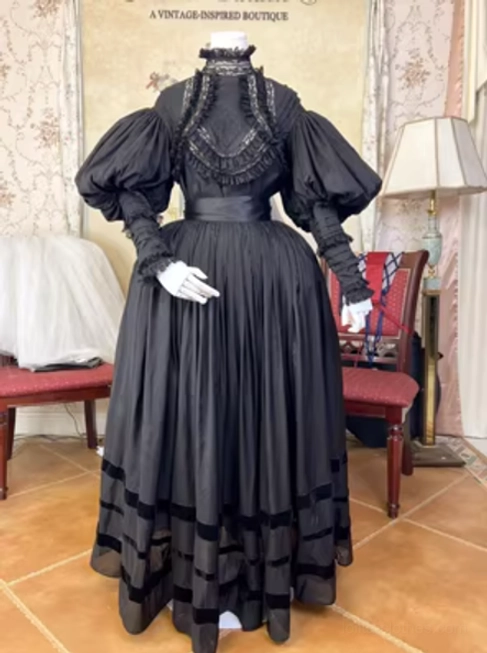Lolita tea party coordination inspiration showing complete outfit styling with accessories, stockings, shoes, and bonnet creating authentic Sweet Lolita aesthetic for gatherings