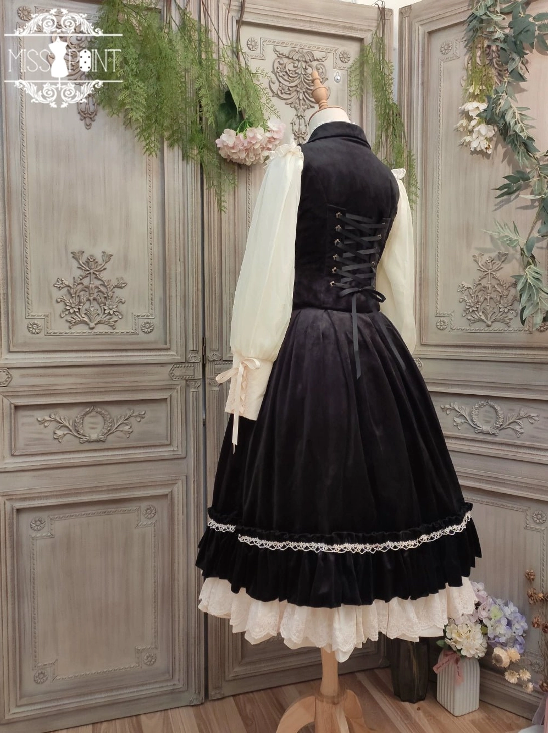 Lolita waistcoat cool dry storage direct sunlight velvet lustrous finish care