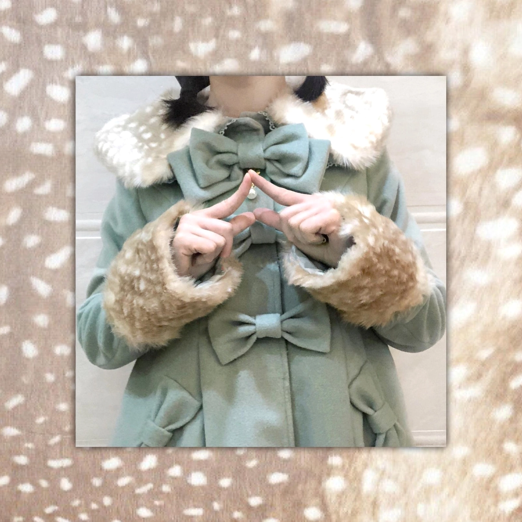 Winter lolita coat layering design layered blouses petticoats coordinate building foundation