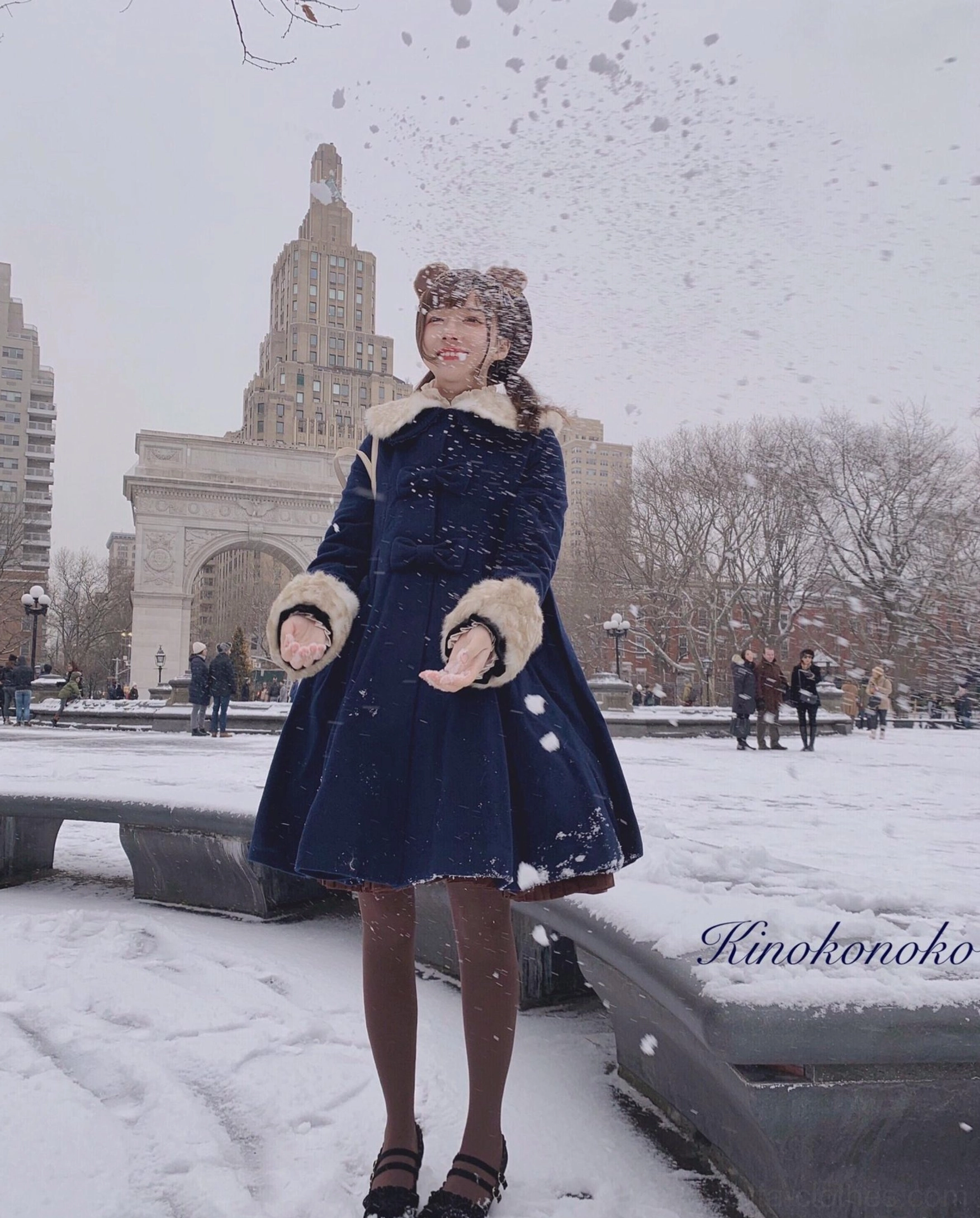 Lolita coat styling inspiration classical gothic casual coordinates outfit ideas winter fashion