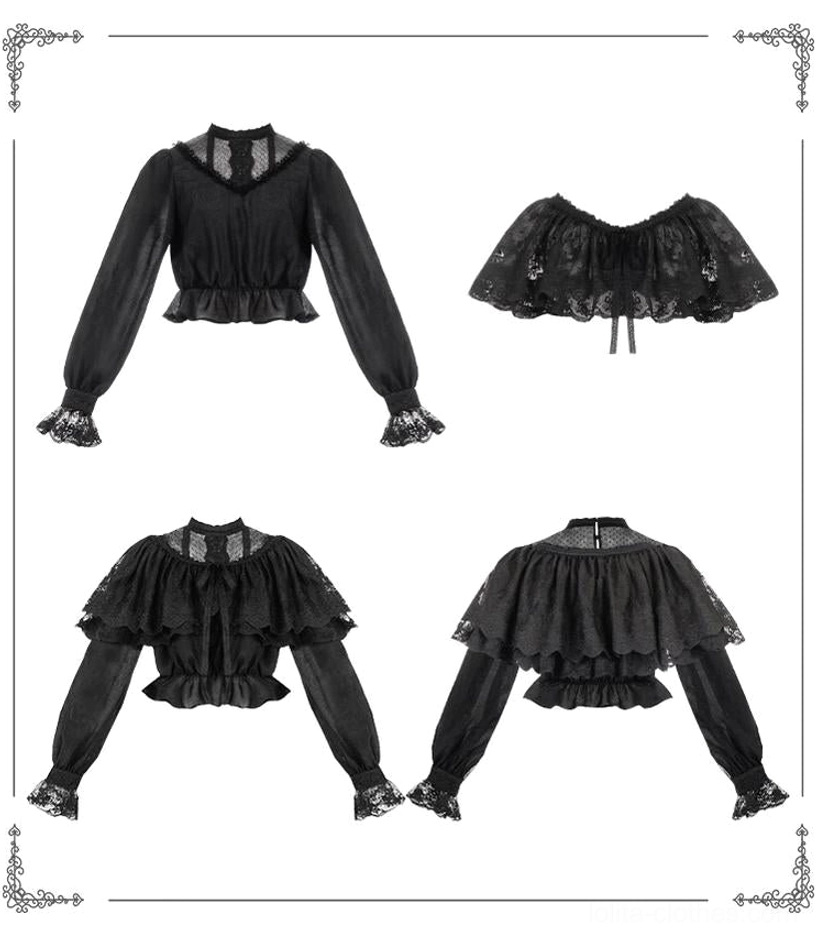 Love Poem lolita blouse edwardian victorian design inspiration aesthetic