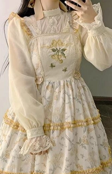 Love Poem lolita shawl styling method two alternative way to wear layering