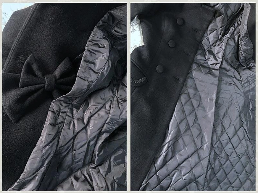 Madeleine Lolita wool coat additional product view elegant silhouette detachable removable elements