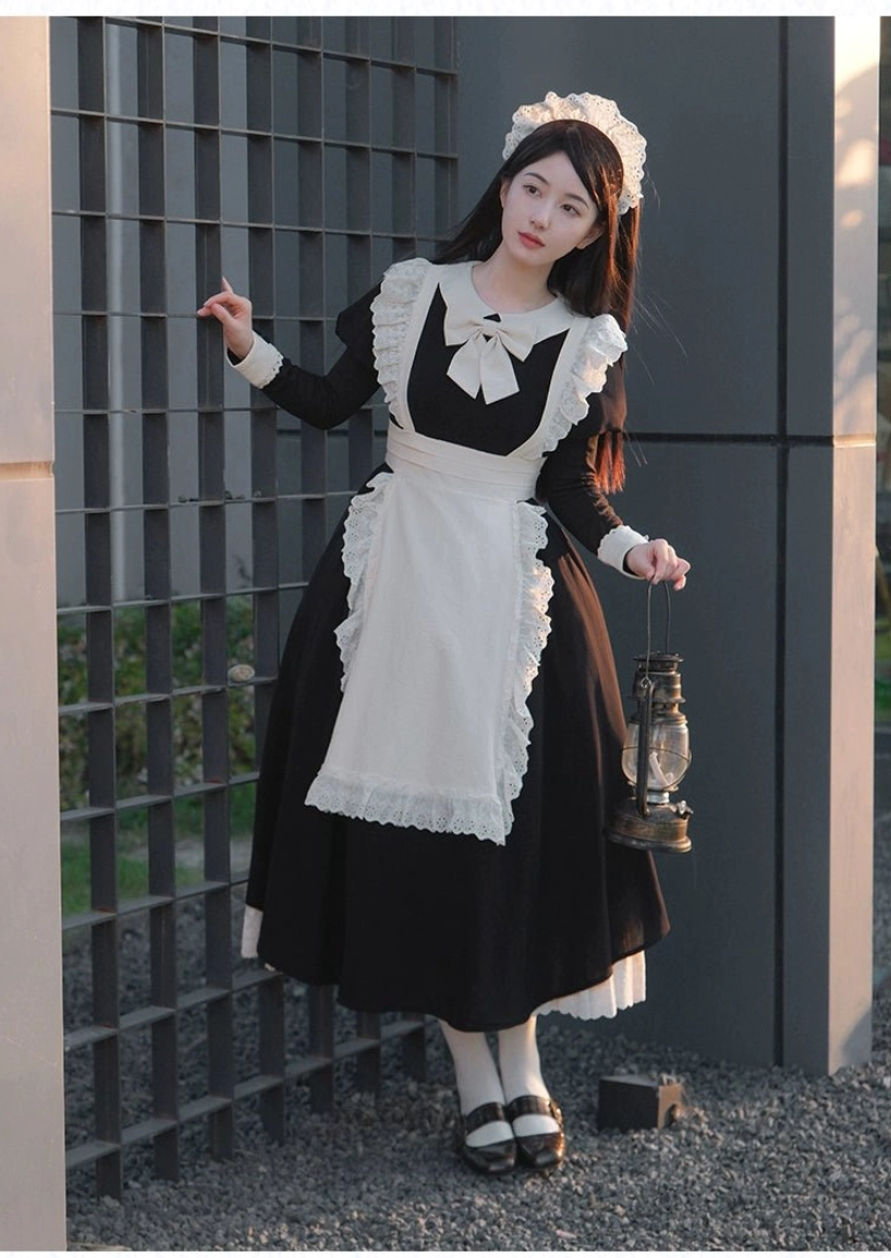 Maid lolita dress petticoat pairing recommendations volume fullness styling
