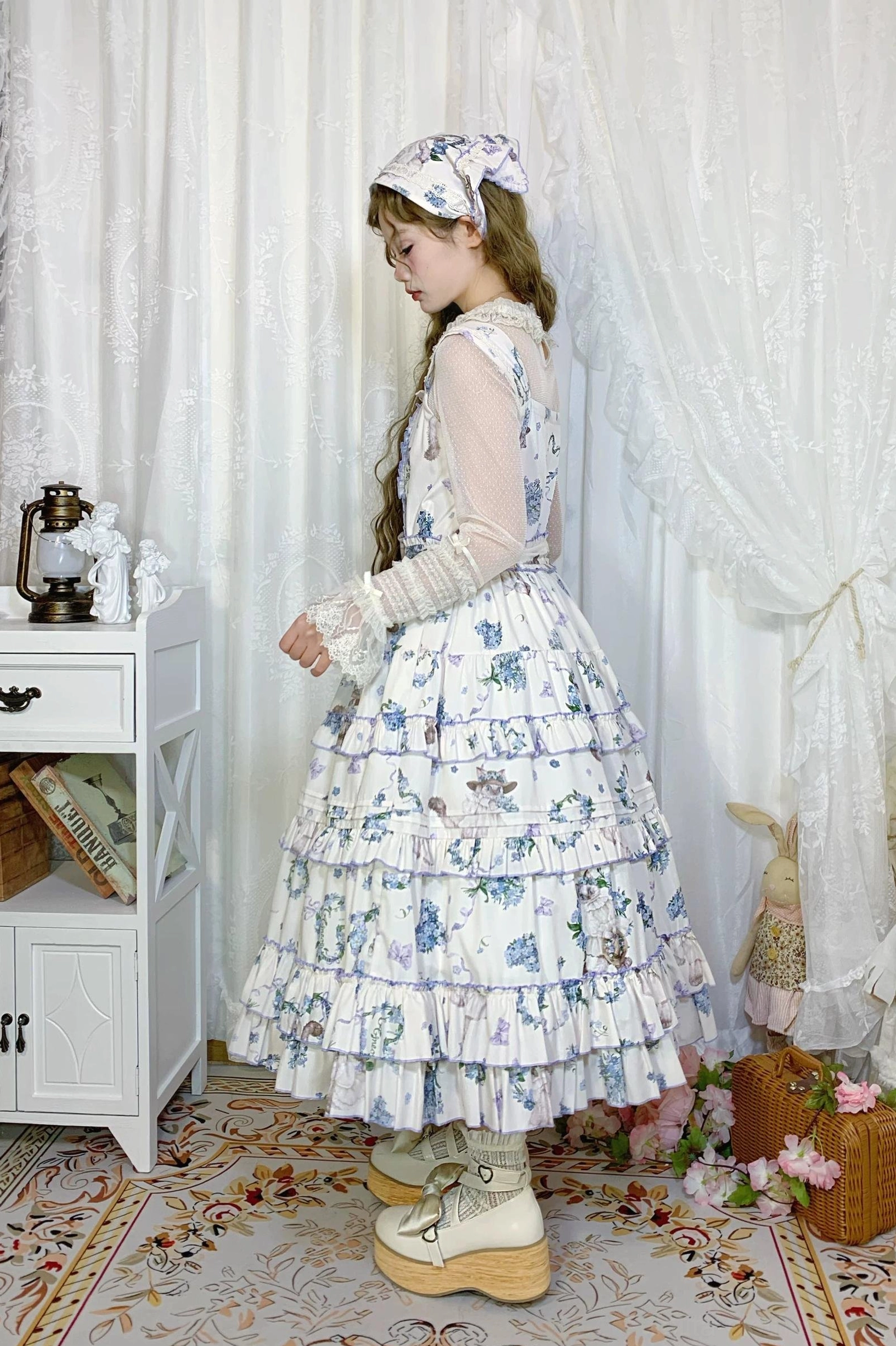 Meow Wreath Lolita JSK jumper skirt packaging presentation storage dry bag travel recommendations included accessories