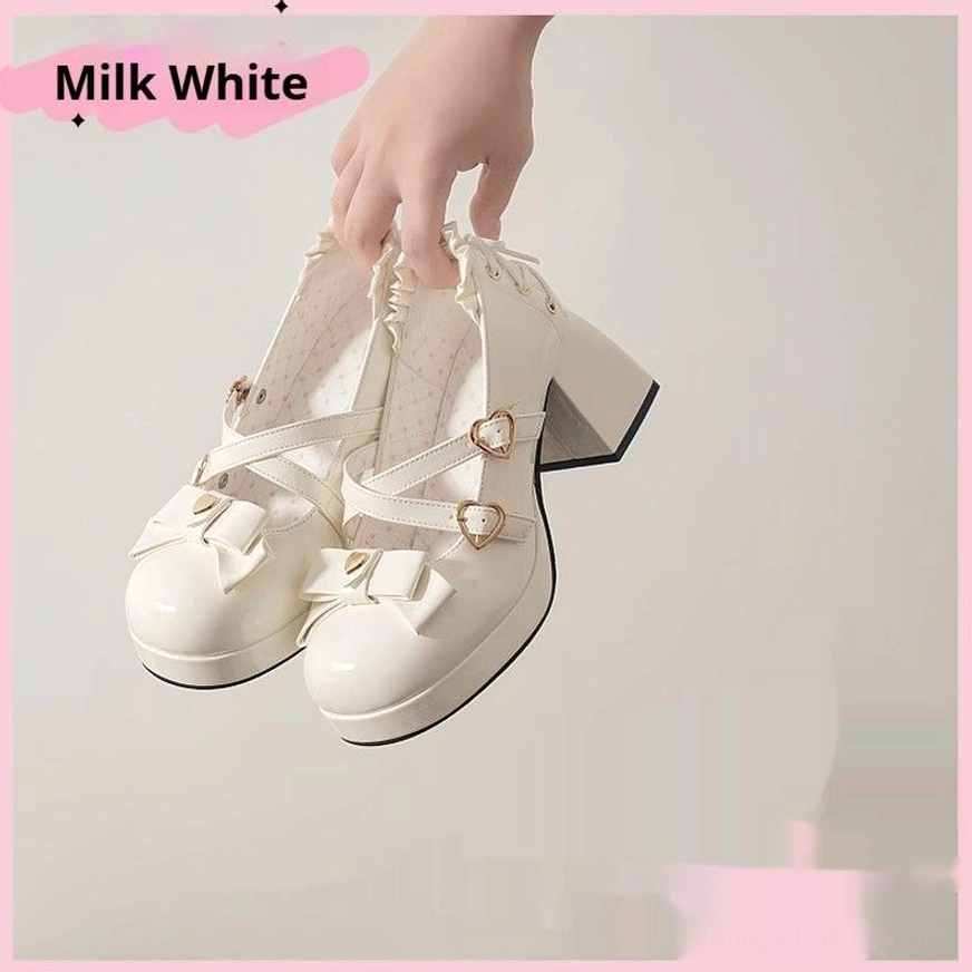 milk-white-sweet-lolita-high-heel-shoes-semi-gloss-leather-ruffled-ankle-trim-heart-buckle-straps-platform-heel