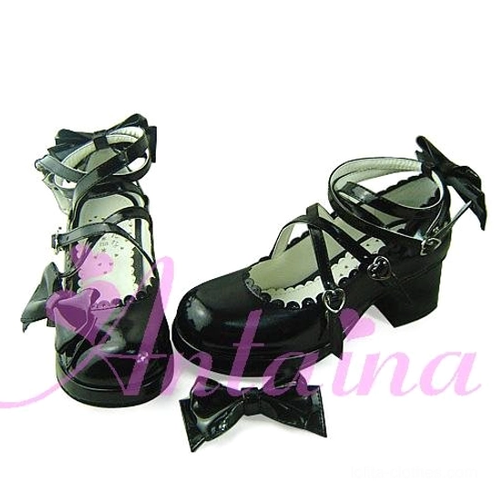 Mint green matte sweet Lolita Mary Jane platform shoe with fresh playful aesthetic ideal for youthful and energetic Lolita coordinates