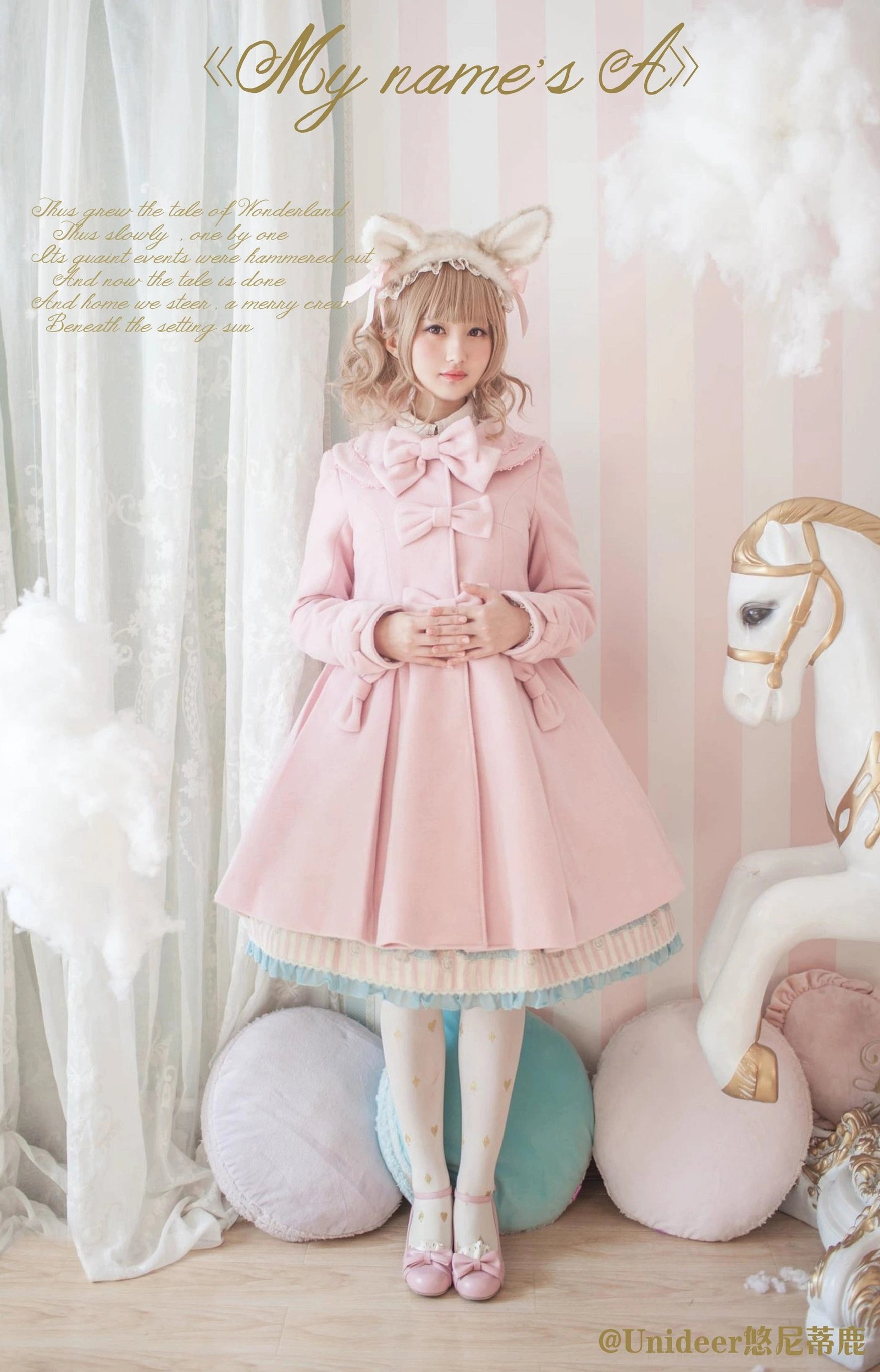 Lolita coat mocha tone warm caramel undertones coordinating accessories vintage styling