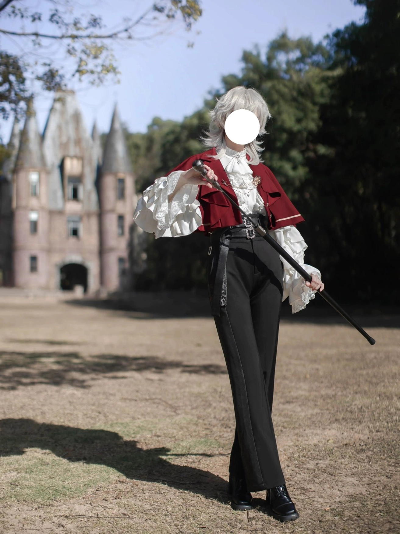 Ouji Lolita wine red shirt sheer transparency fabric characteristics wearing light undergarment recommendation