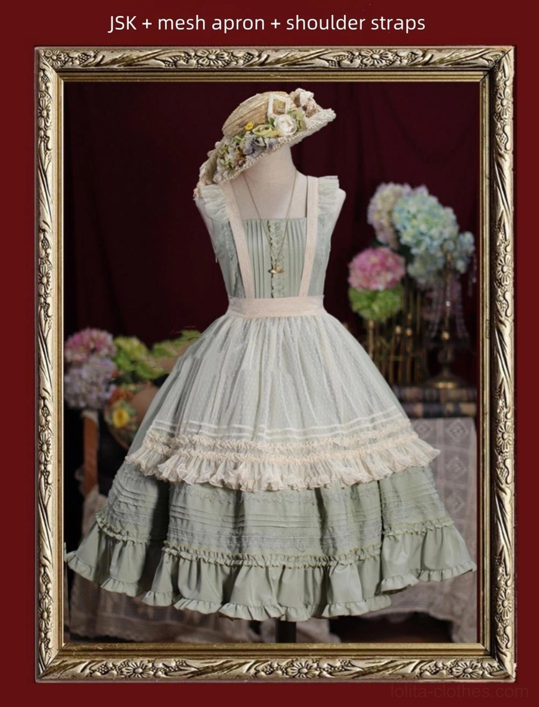 Nocturne Reminiscence Lolita dress preorder information showing 60-day processing and shipping timeline