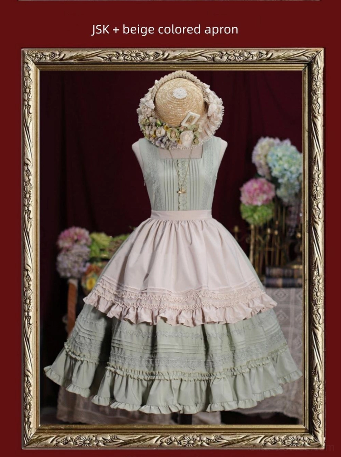 Lolita JSK dress suitable for Lolita meets and Japanese cultural celebration event coordination styling