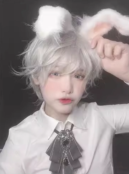 Care and maintenance guide for silver gray synthetic curly wig storage cleaning and styling instructions