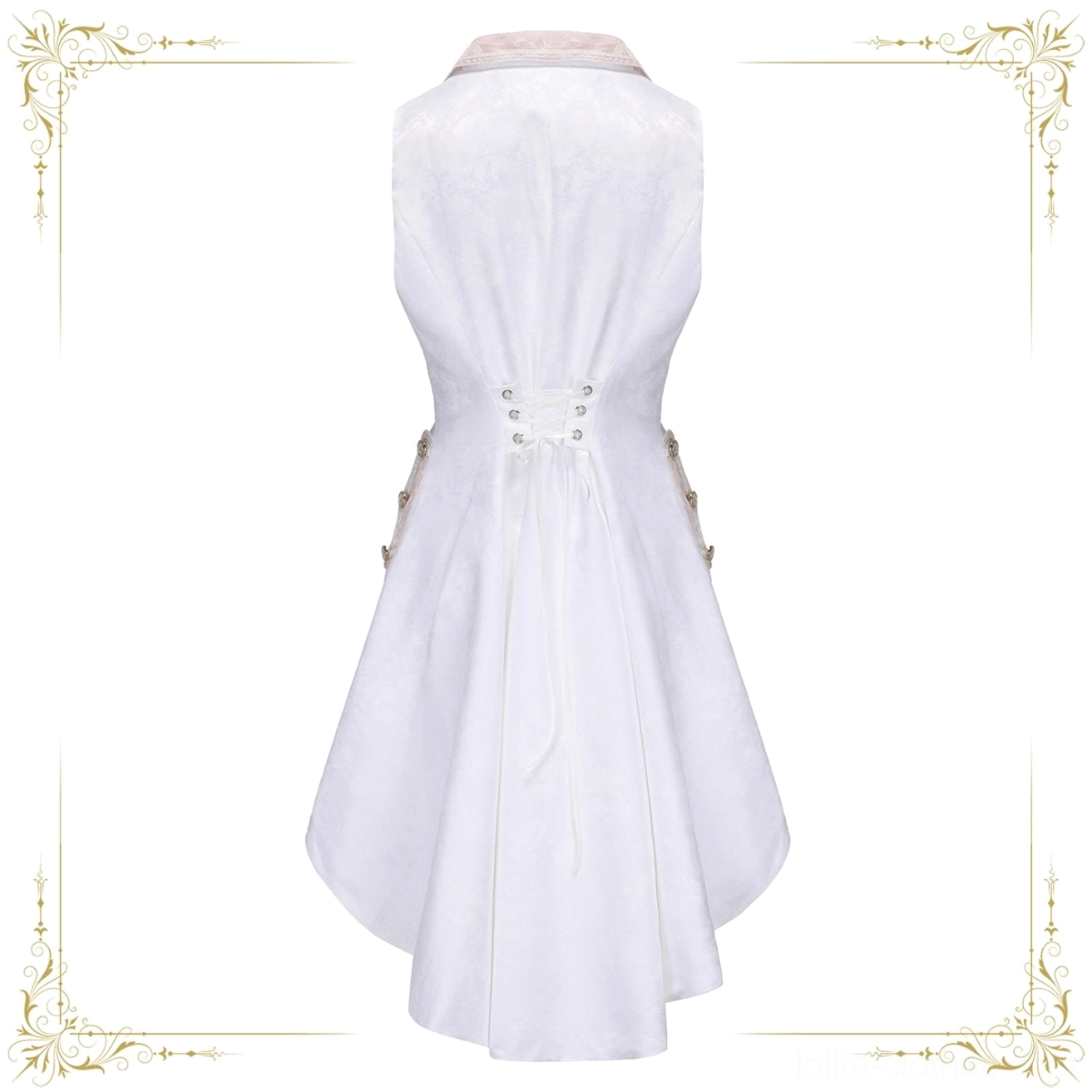 Ouji Lolita tailcoat interior satin lining quality handmade construction smooth finish premium materials