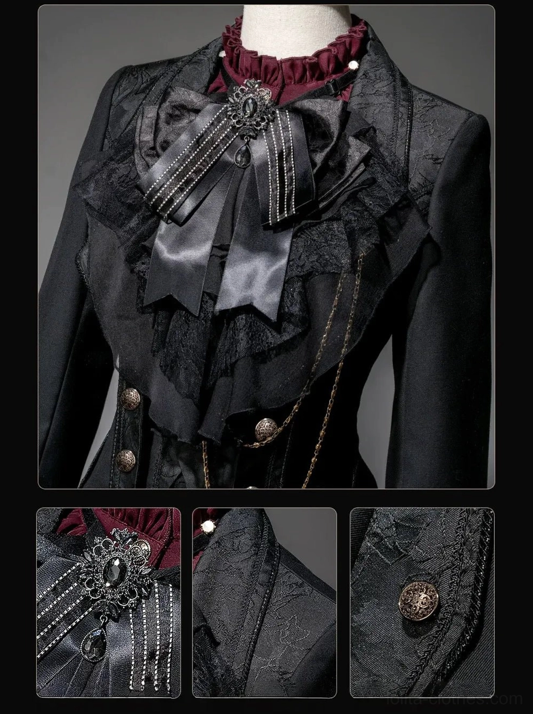 Ouji Lolita tailcoat tea party formal event styling elegant alternative fashion subculture presentation