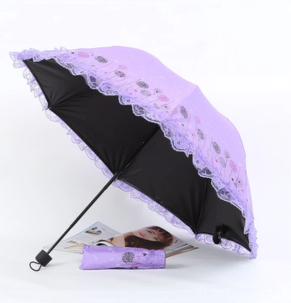 Parasol in travel flat lay arrangement with fashion accessories and styling elements for complete Lolita coordinate aesthetic