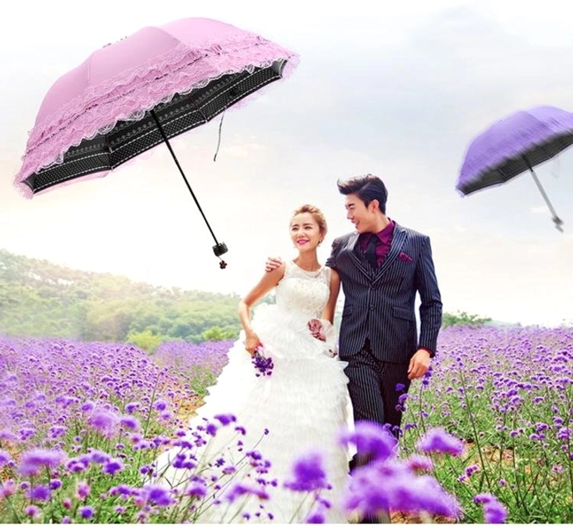 Parasol color variation in soft pastel shade displayed with complementary styling elements and fashion coordination