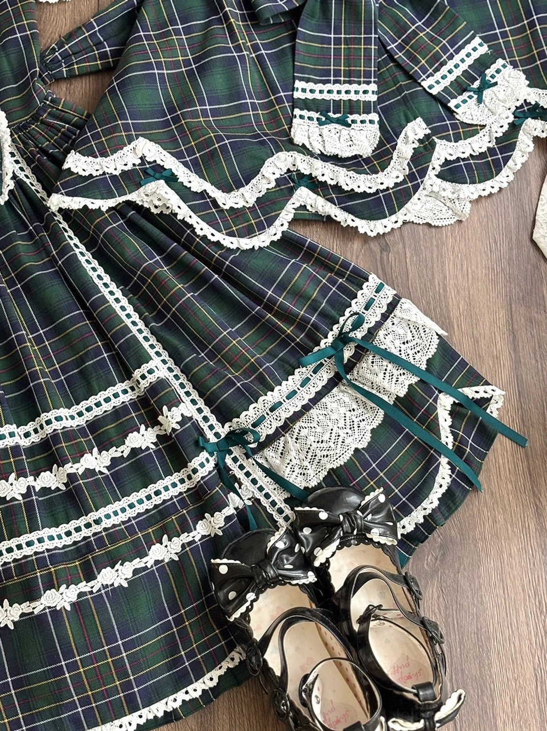 Plaid Petal Bunny lolita JSK dress new collector entry point authentic subculture tradition dedicated fashion enthusiast