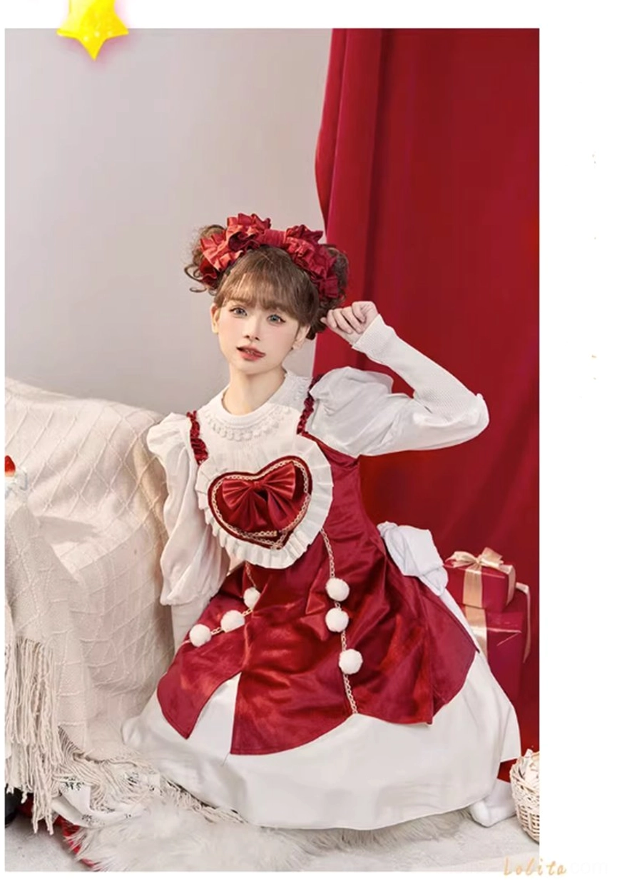 Plus size lolita coordinate styling inspiration multiple angles views complete outfit visual