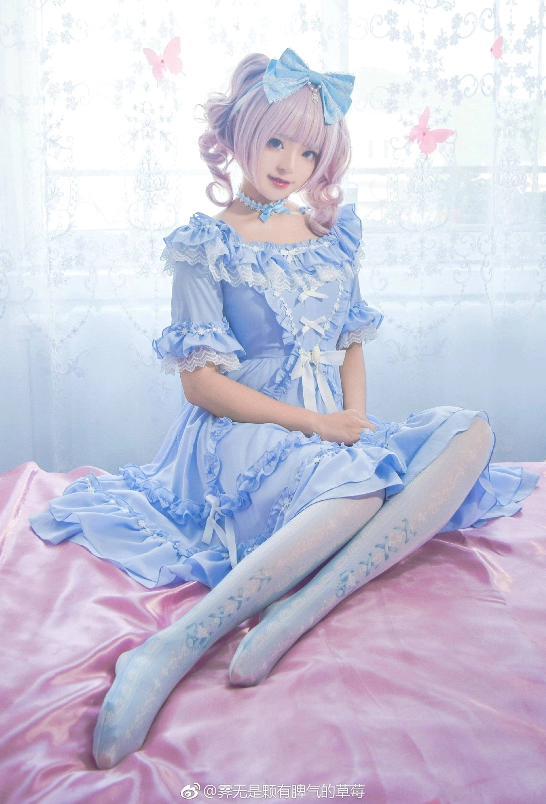 Premium 80D lace printed lolita pantyhose all color options palette showcase comparison