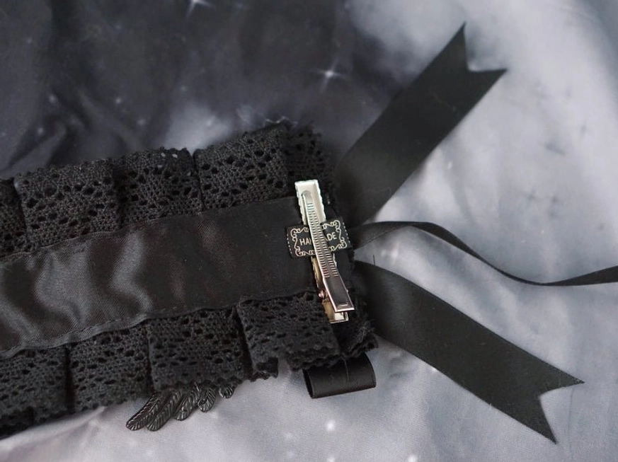 Raven wing lolita headband cultural significance gothic lolita fashion aesthetic showing alternative style inspiration and subculture identity