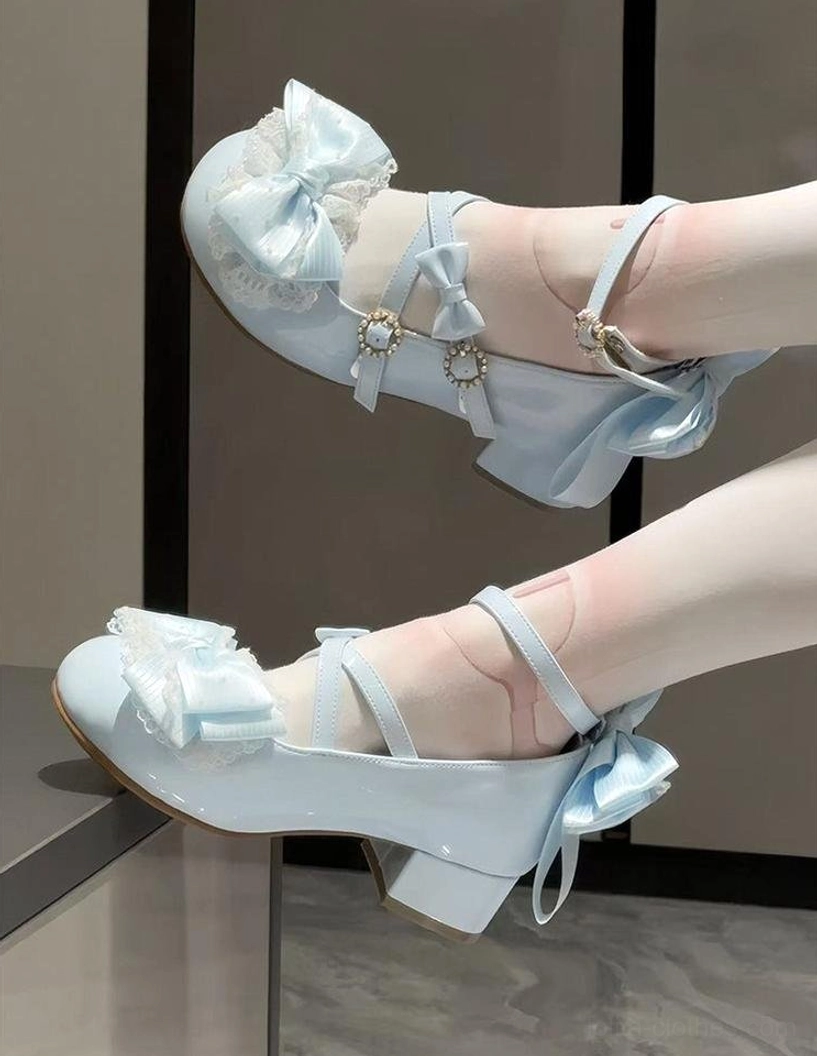 Enchanted Mary Jane Lolita shoes starry beige color option lifestyle coordinate styling flat lay with accessories and props