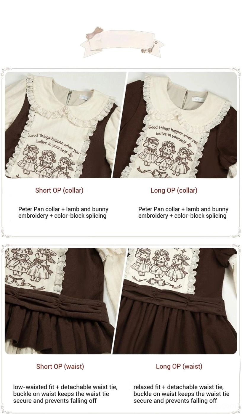 Sugar Frost Tale Lolita OP dress quality craftsmanship wearable art narrative design philosophy