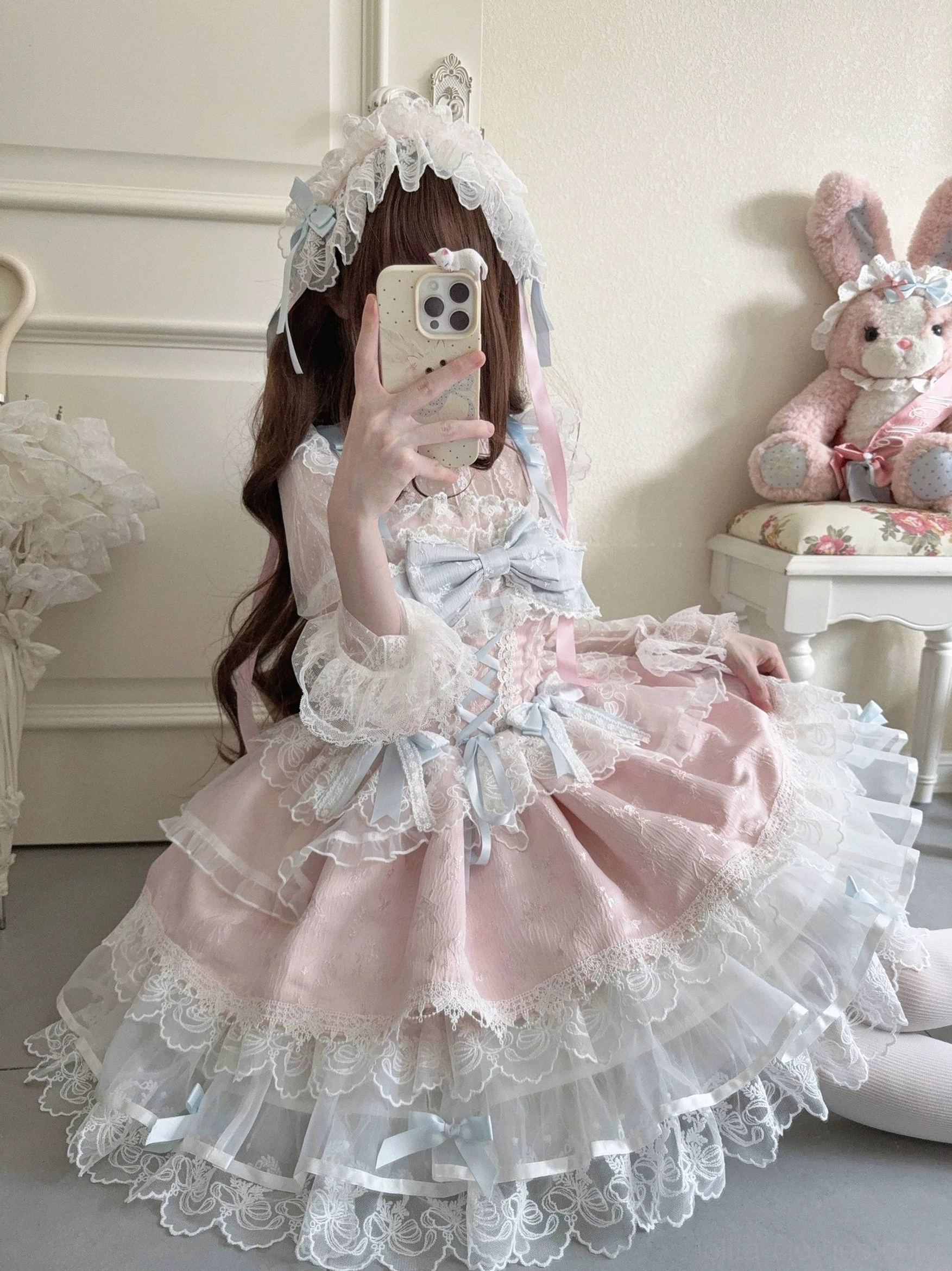 Sweet lolita ballet JSK convention meetup styling tea party event coordinate aesthetic