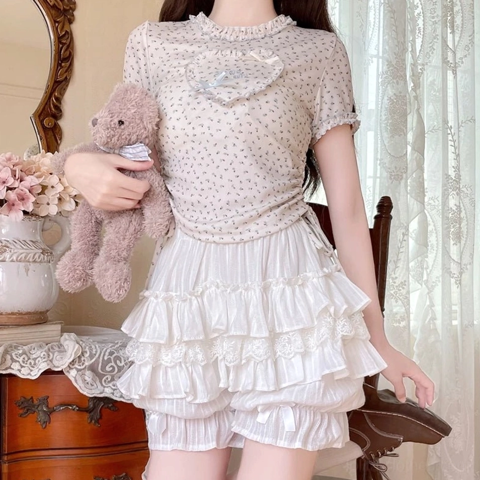 Sweet lolita cotton bloomers pre-order item ships 15 days quality assurance production packaging delivery authentic japanese street fashion aesthetic