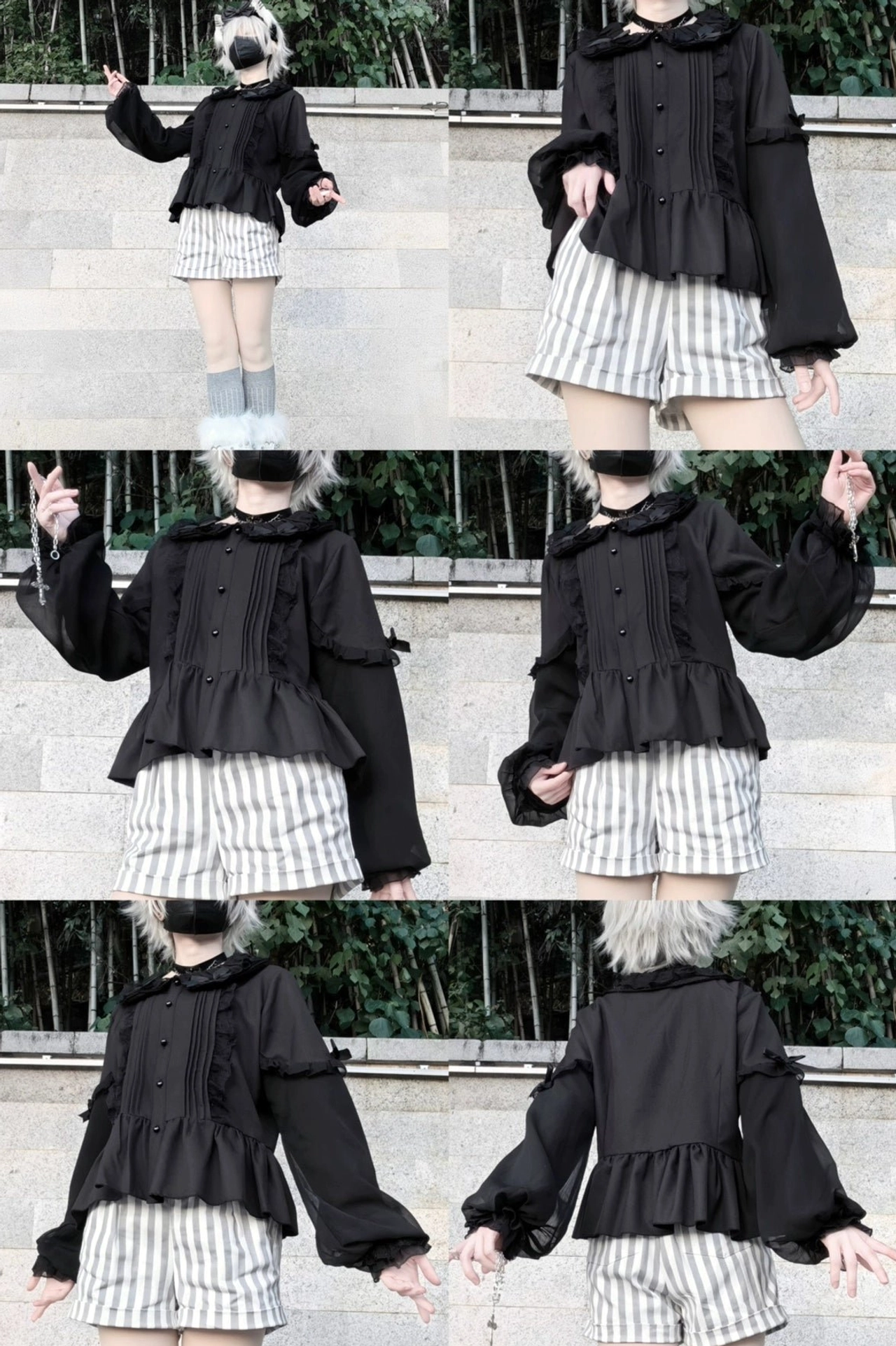 Sweet Lolita blouse design inspiration showcasing Victorian-inspired aesthetics merged with contemporary Lolita subculture fashion philosophy and artistic vision