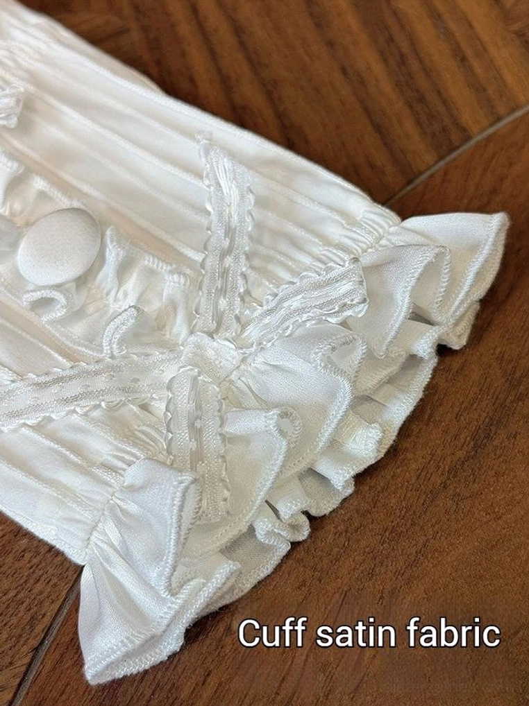 Sweet lolita fashion community tea party styling featuring white blouse as foundation piece for elegant coordinate ensemble