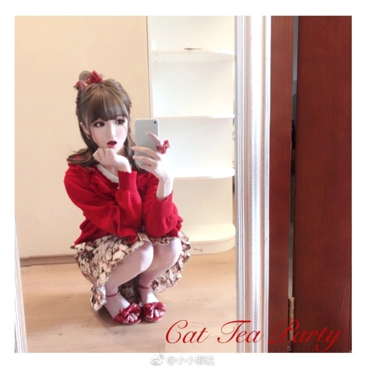 sweet lolita bow accessories collection presentation artisanal handmade kawaii
