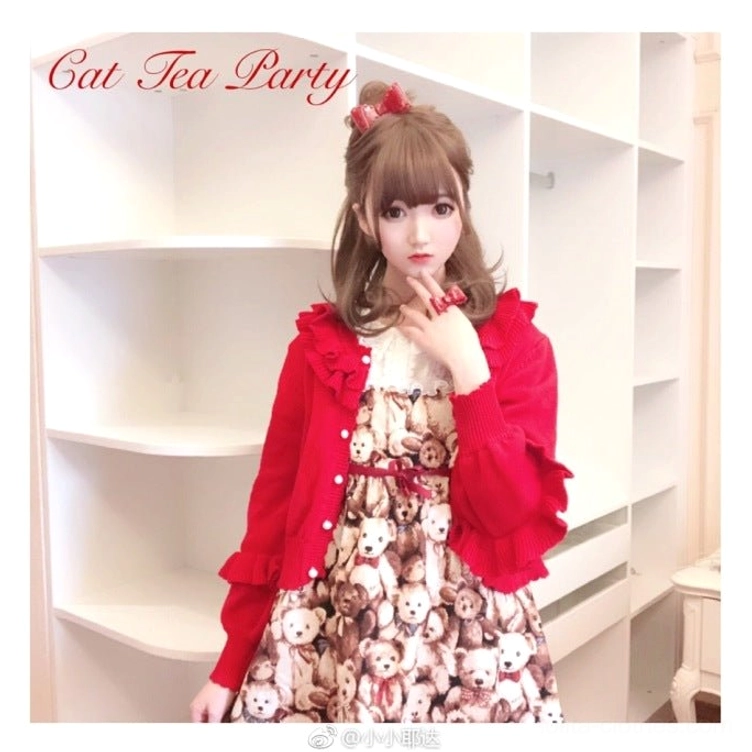 sweet lolita bow hair ring necklace accessories complete coordinate styling