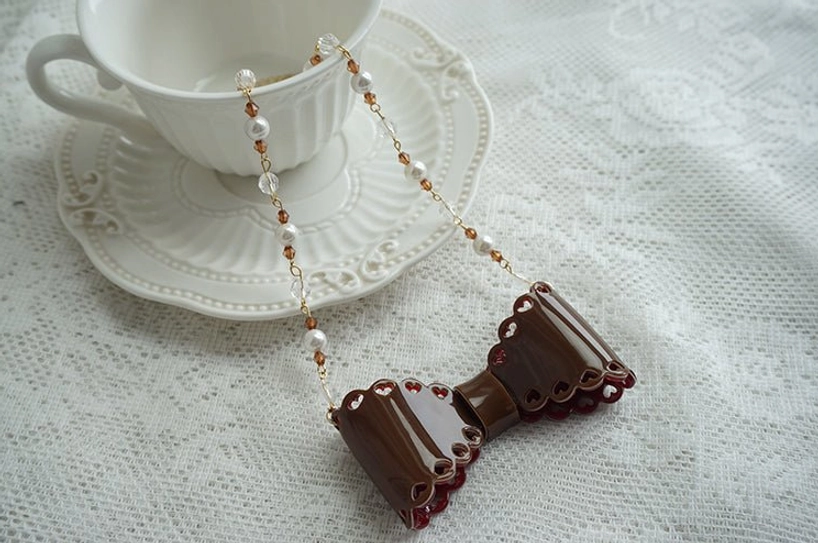 sweet lolita bow jewelry harajuku subculture fashion aesthetic kawaii