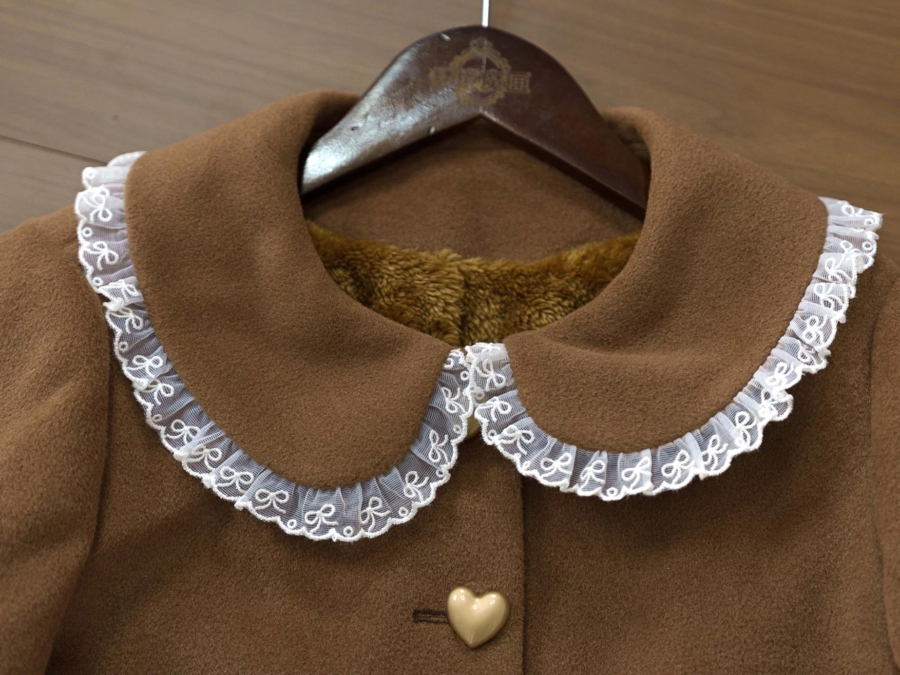 Sweet lolita coat packaging and shipping presentation showing careful quality inspection and professional packaging standards