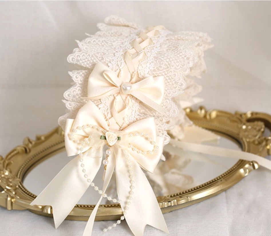 Sweet lolita daisy KC hair clip teeth grip toothed mechanism prevent slip secure hold